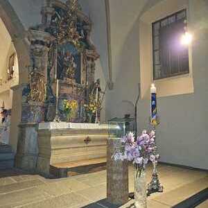 Feierlichen Auferstehungsfeier am Kirchberg